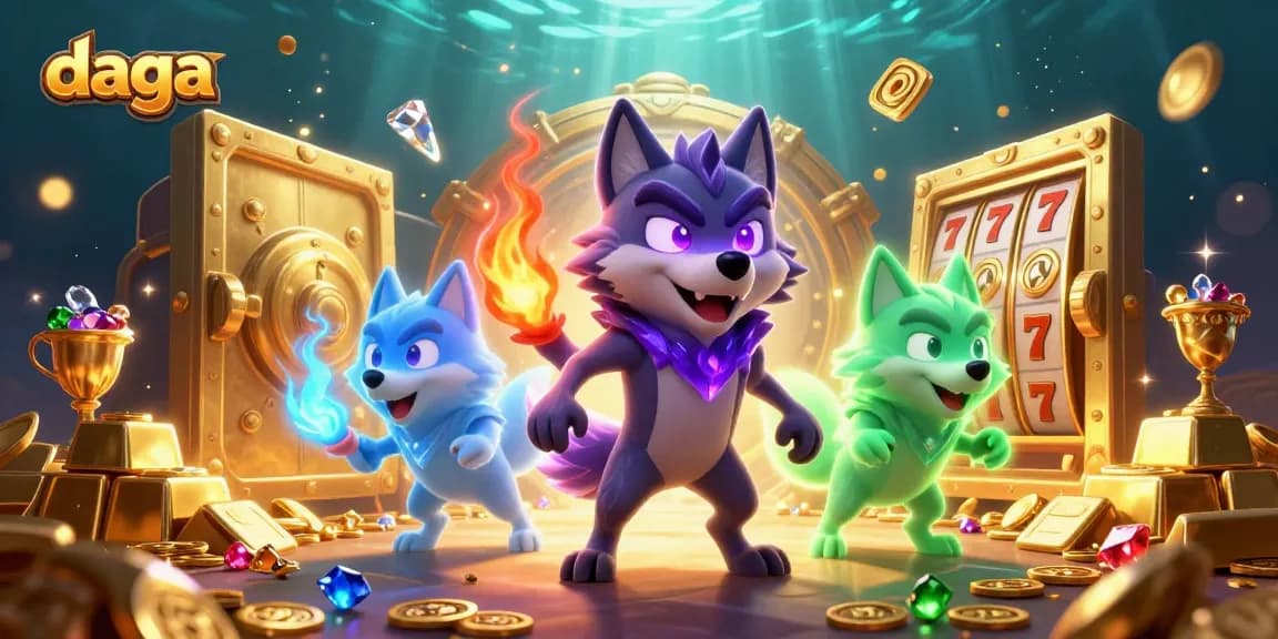 Daga offers thrilling online gambling with high-stakes visuals and exciting game elements.