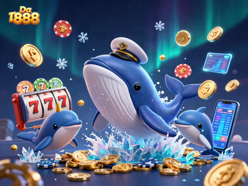 Experience thrilling gaming adventures at Da 888 with enchanting characters and vibrant casino elements.