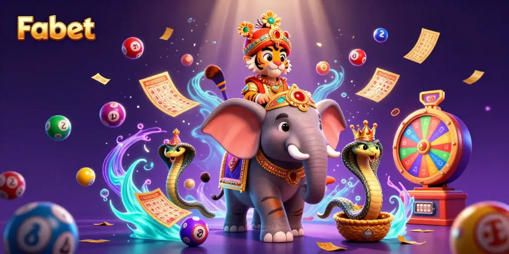 Experience thrilling wins with Fabet in this vibrant lottery and casino scene.