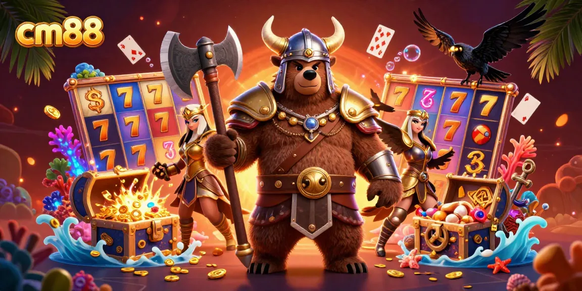 Engage with cm88's exciting online casino, featuring vibrant slot games, impressive jackpots, and thrilling gameplay.