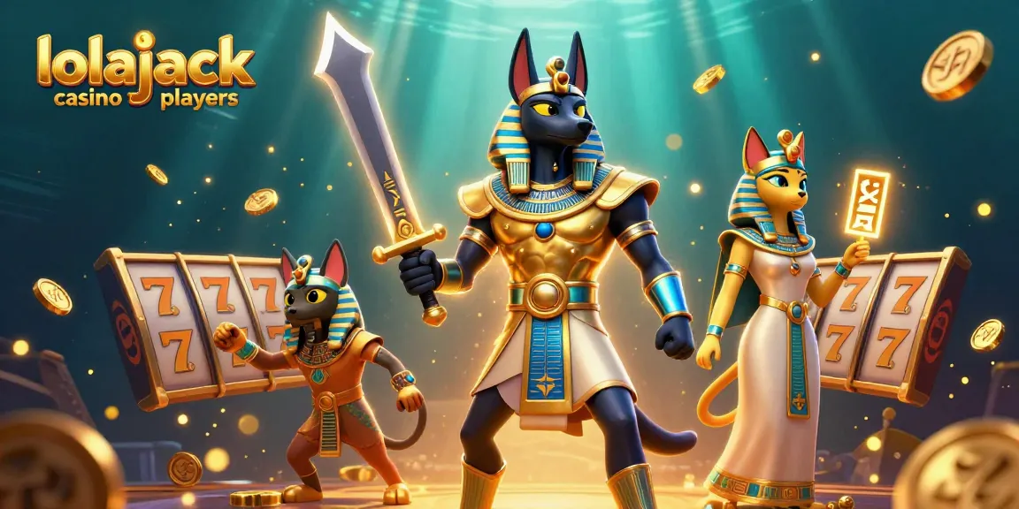 Experience vibrant gameplay at lolajack casino uk players with dynamic slot reels and ancient Egyptian themes.