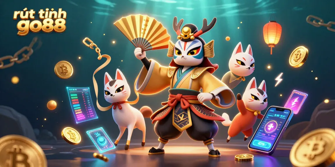 Experience the thrill of rút tiền go88 with vibrant casino elements and rich, dynamic illustrations.